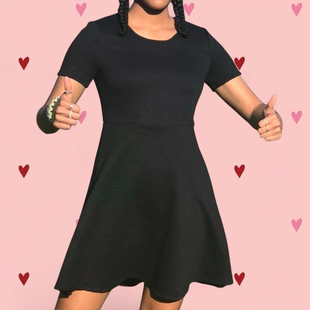 Black Skater Dress